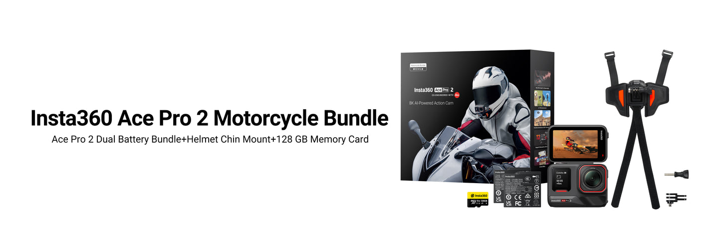 Insta360 Ace Pro 2 Motocyklový balíček