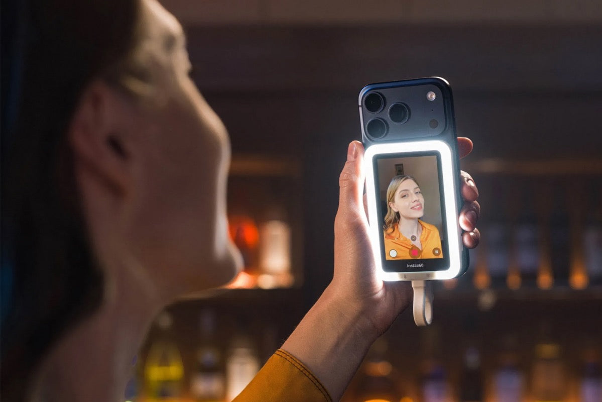Insta360 Selfie Snap Screen se světlem