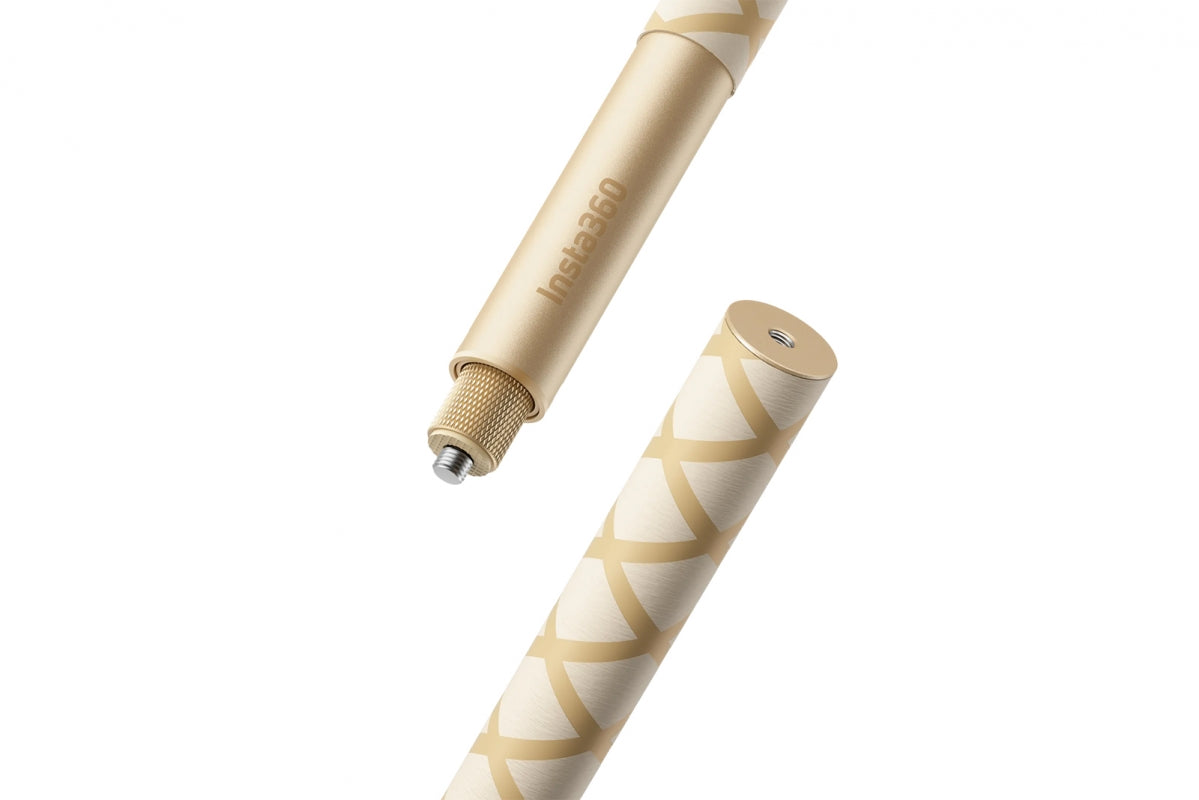 Selfie tyč 114 cm zlatá