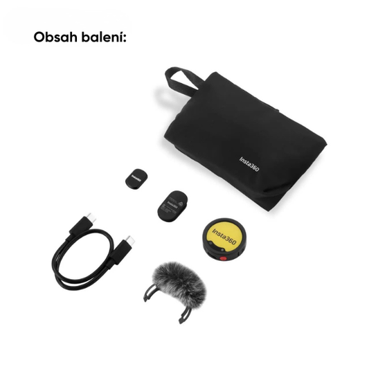 Insta360 Mic Pro Transmitter (Graphite Black)