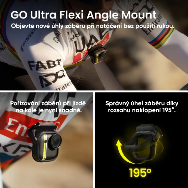 Insta360 GO Ultra Tadej Pogačar Speciální Edice