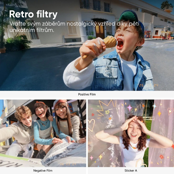 Insta360 GO 3S Retro bundle 128 GB (bílá) Speciální edice