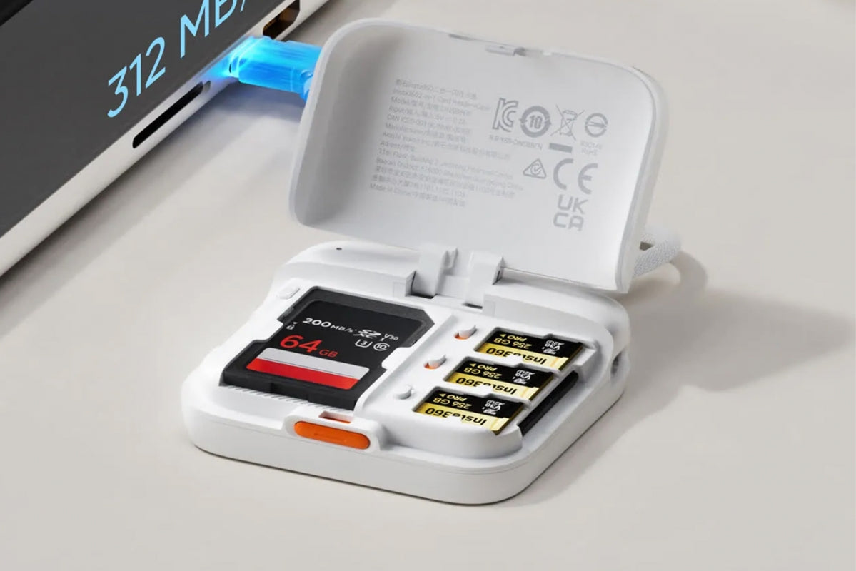 2-in-1 pouzdro se čtečkou karet