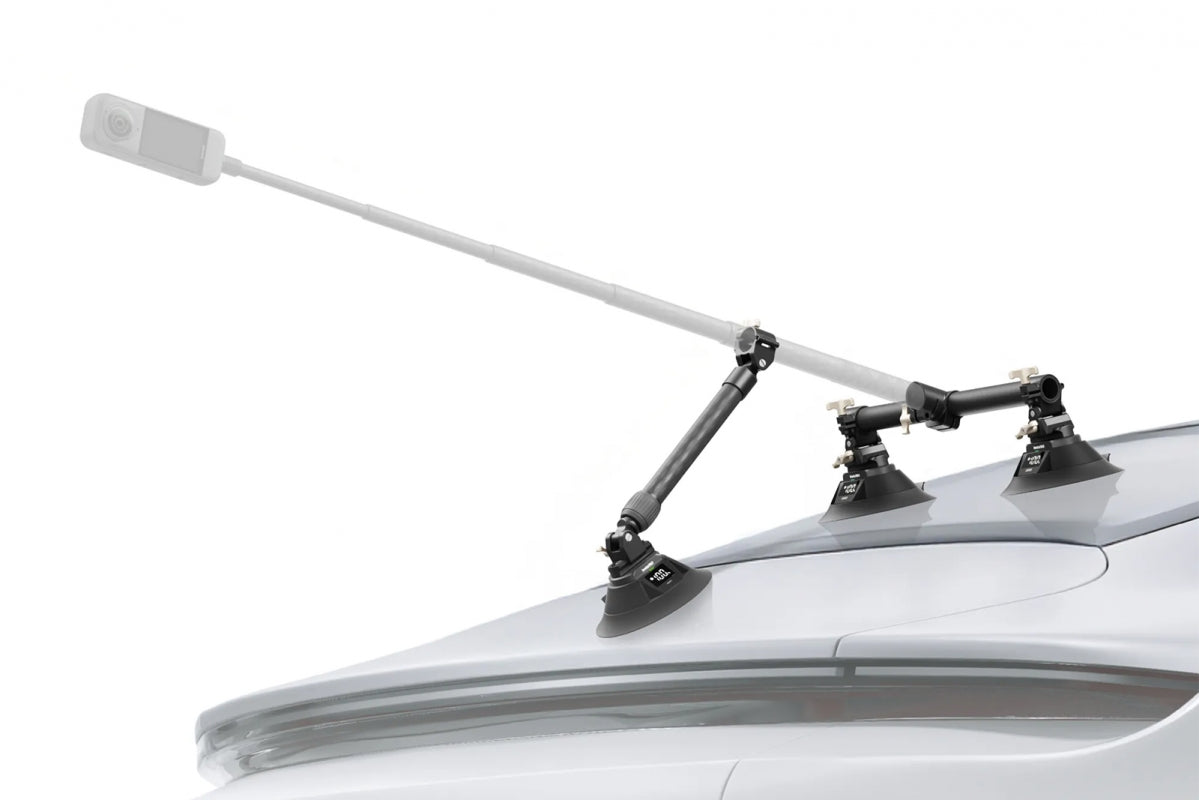 Triple Electric Suction Cup Car Mount