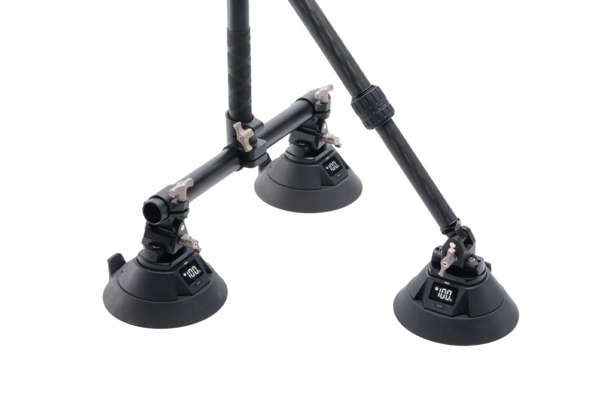 Triple Electric Suction Cup Car Mount