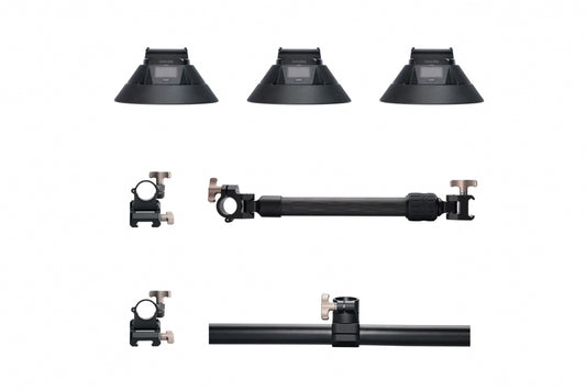 Triple Electric Suction Cup Car Mount