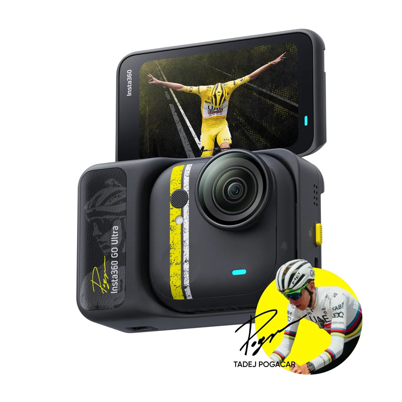 Insta360 GO Ultra Tadej Pogačar Speciální Edice