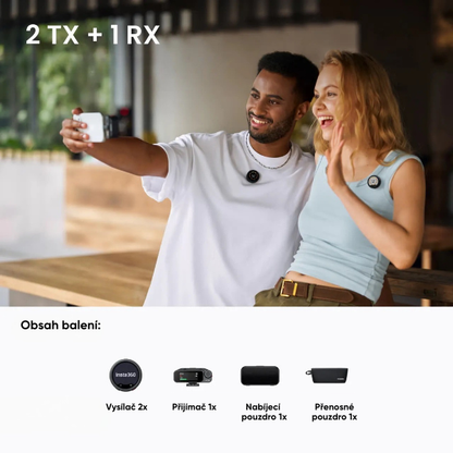 Insta360 Mic Pro (2 TX + 1 RX)