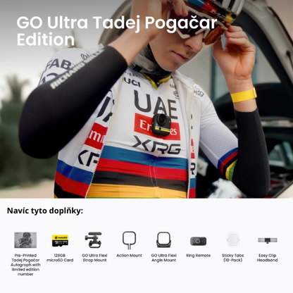 Insta360 GO Ultra Tadej Pogačar Speciální Edice
